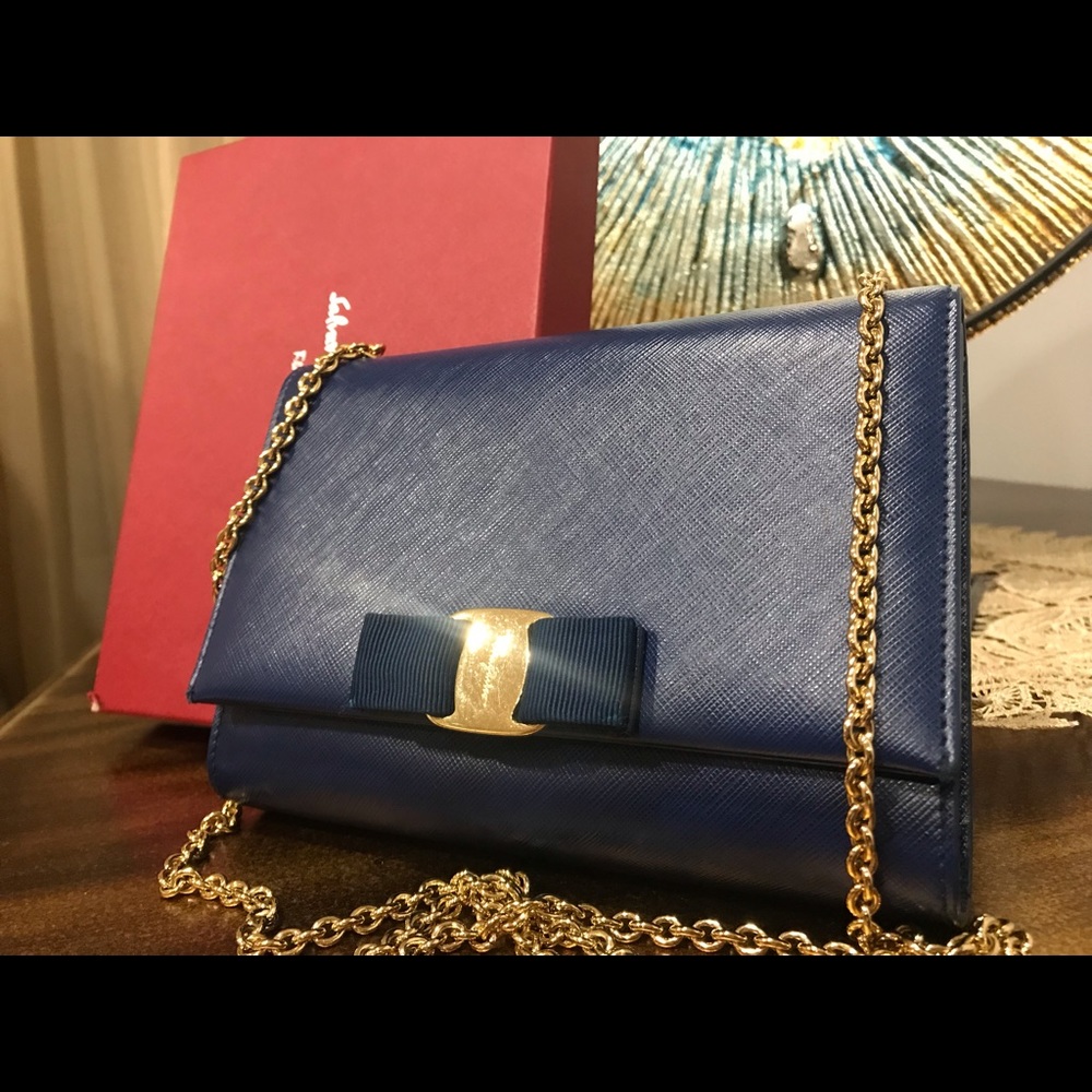 Salvatore Ferragamo Mini Vara Leather Crossbody - Picture 2 of 5